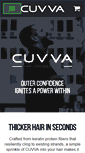 Mobile Screenshot of cuvvahairfibers.com